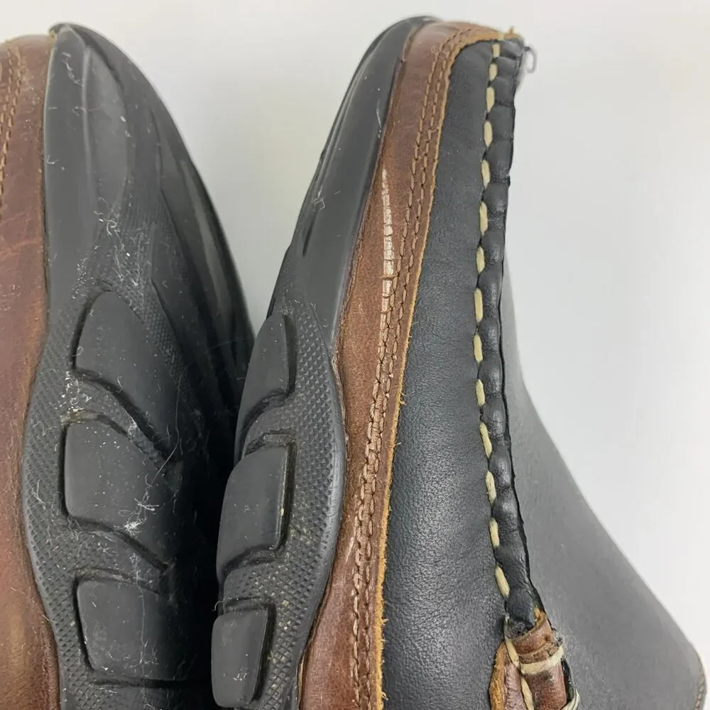 Allen Edmonds Boulder Venetian Driving Moccasin Loafer Black Brown Leather M 11‎